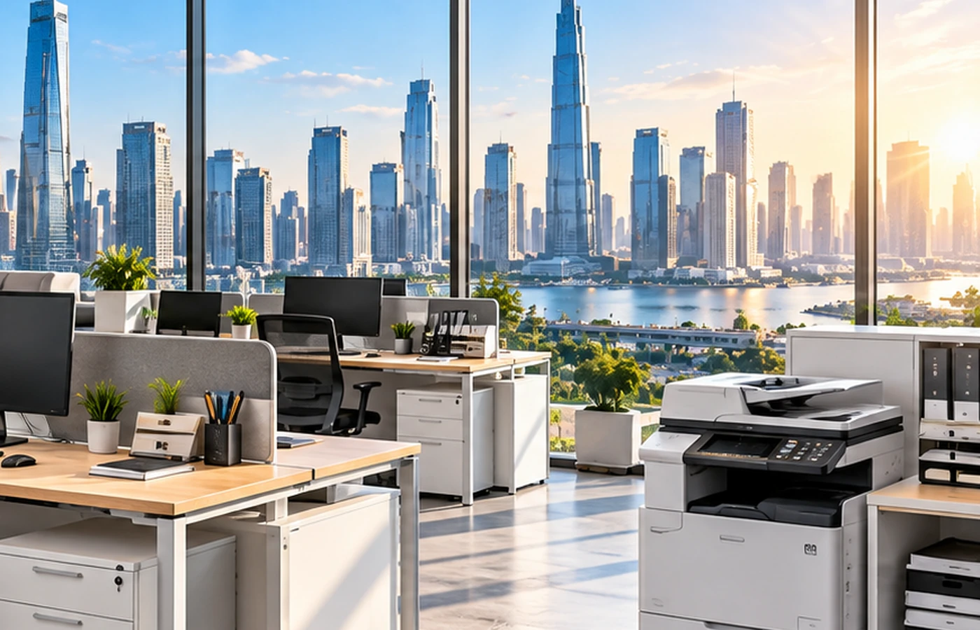 Office storage and workplace equipment solutions
